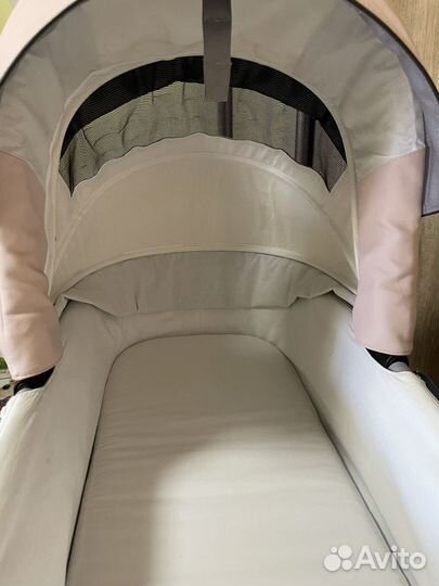 Коляска bebetto torino 2в1 для девочки