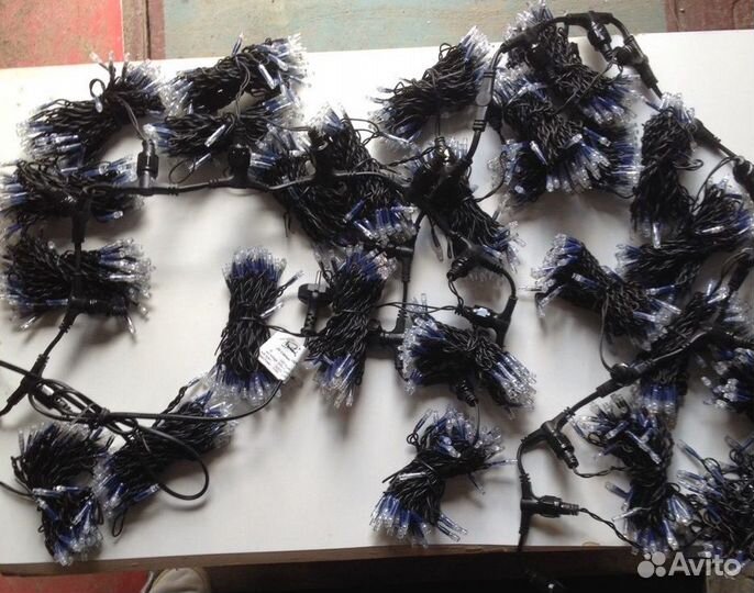 Гирлянда уличная бахрома