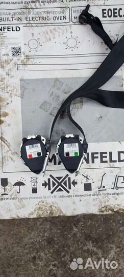 Ремень безопасности передний Renault Duster 1