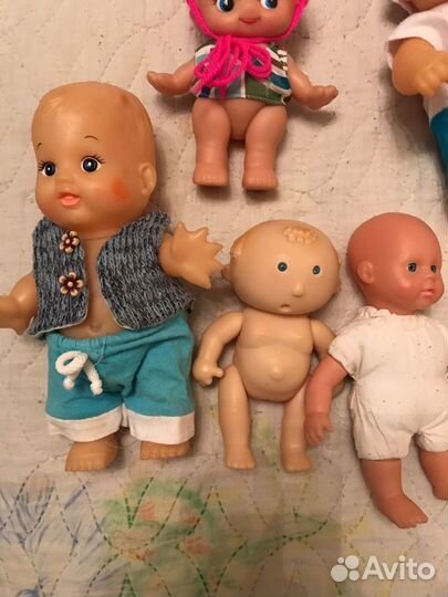 Кукла пупс времен СССР и современные