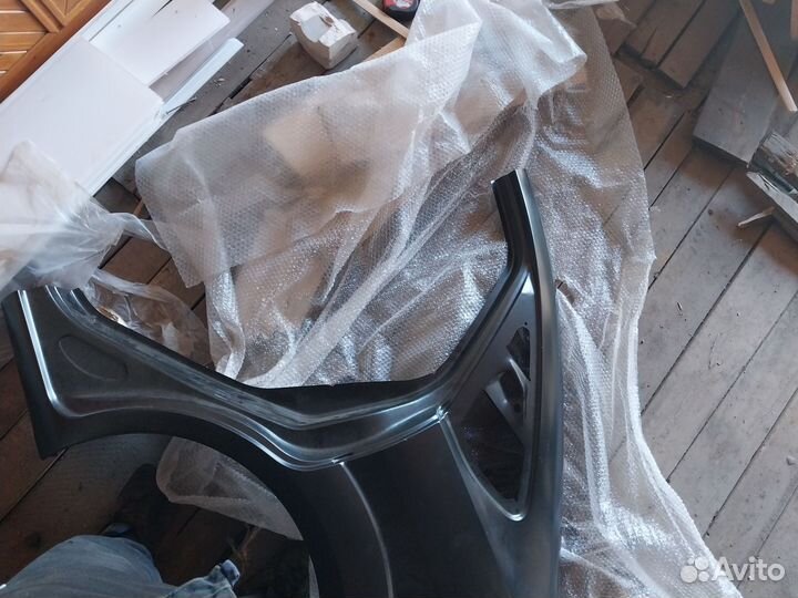 Заднее левое крыло форд фокус 2 (новое), в грунте