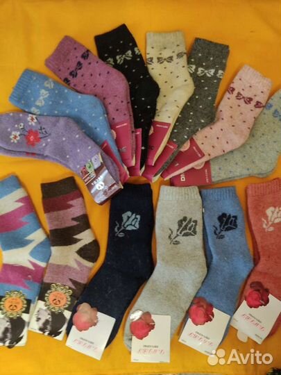 Носки женские ангорка