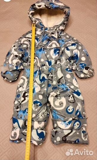 Комбинезон трансформер с утеплителем 68-80