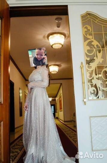 Вечернее платье в пол