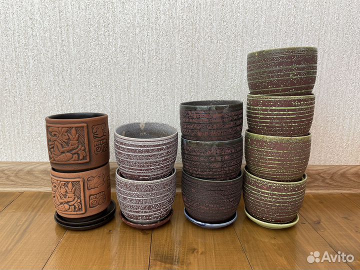 Керамические горшки для цветов