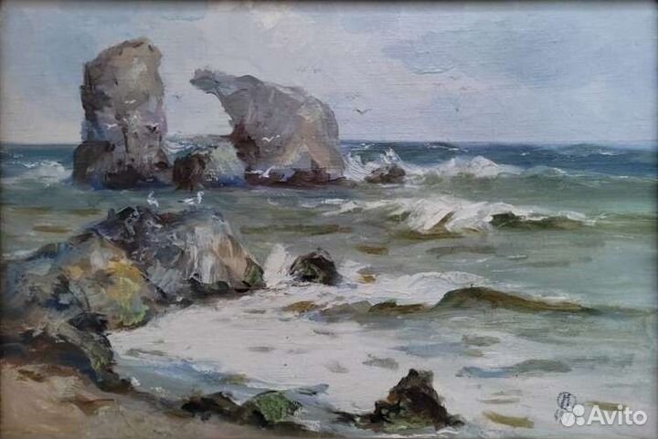 Картина маслом на холсте пейзаж