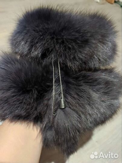 Шапка из песца