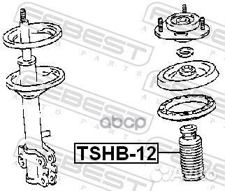 Пыльник-отбойник амортизатора универсальный