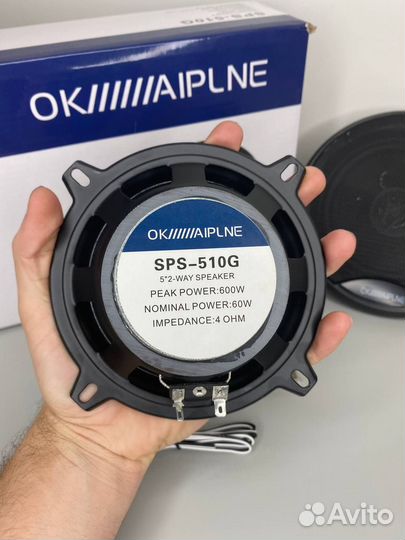 Автомобильные динамики Alpine 600 w 13 см