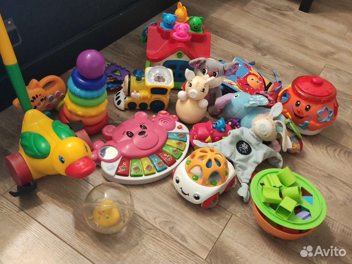Детские игрушки для малышей развивающие пакетом