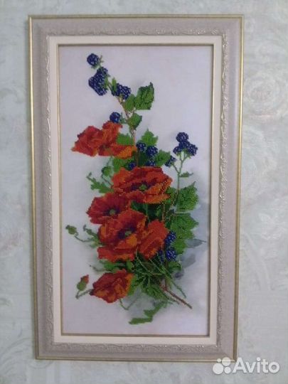 Картины из бисера