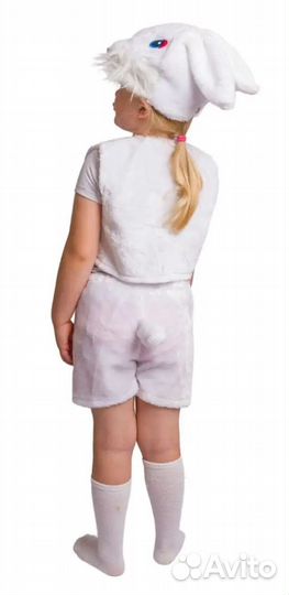 Костюм зайчика 92-122 см