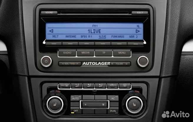 Магнитофон на tiguan