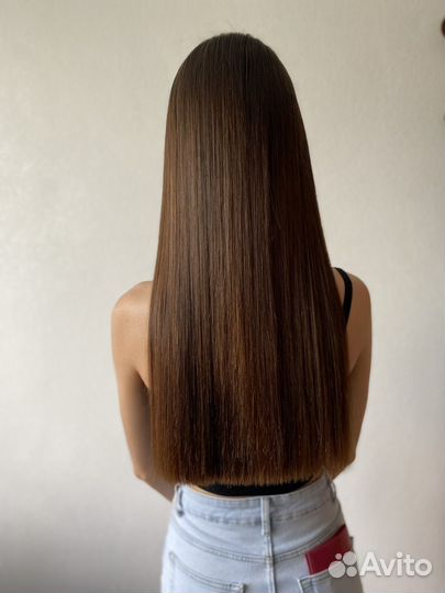 Кератиновое выпрямление