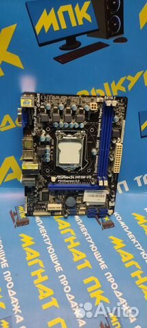 Материнская плата s1155 Asrock H61-M VS