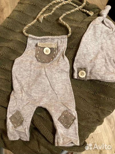 Костюм на фотосессию для новорождённого