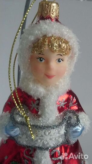 Елочная игрушка Снегурочка