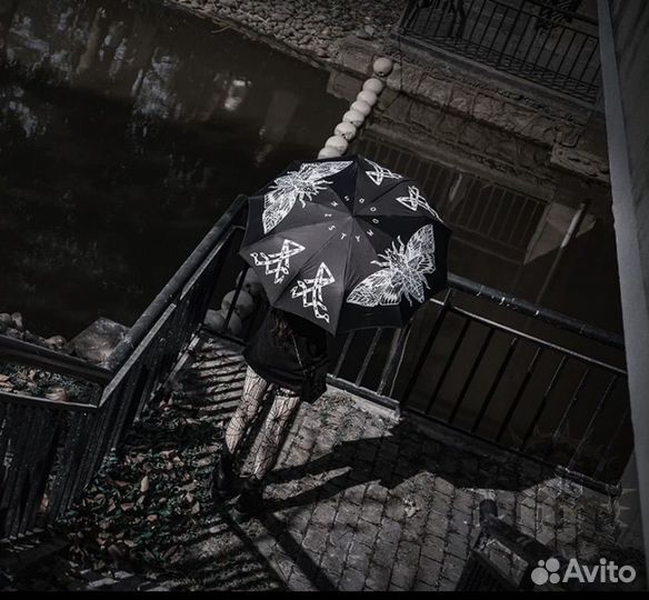 Зонт готический в стиле Killstar