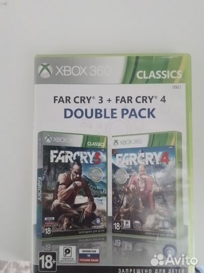 Игра для приставки xbox 360 far cry 3-4