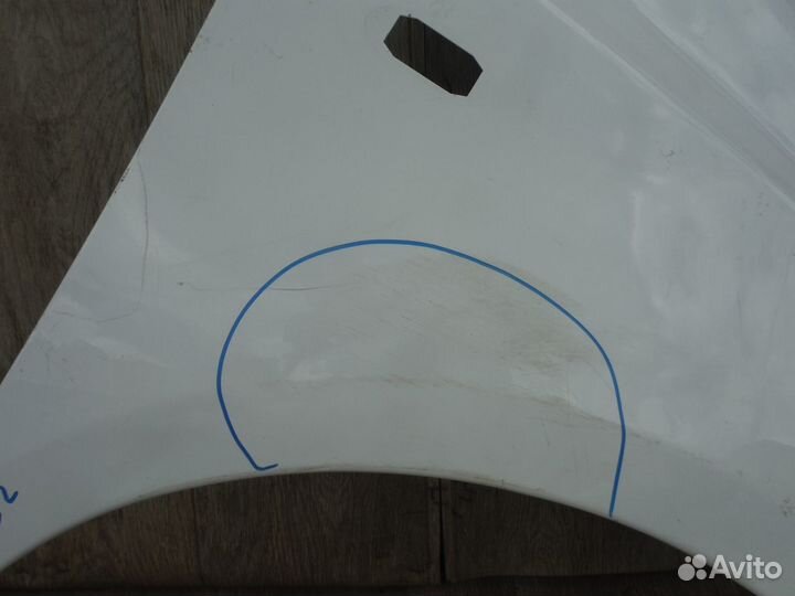 Крыло переднее правое №293 Nissan Note 2009