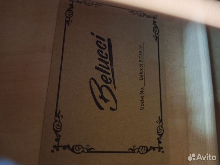 Belucci новая гитара синего цвета