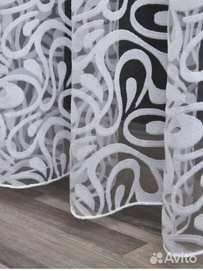 Новая тюль органза 250х300