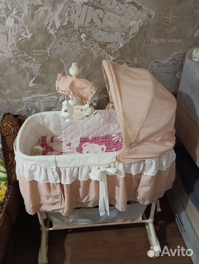 Детская люлька колыбель бу