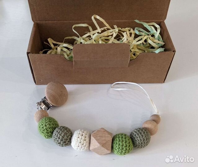 Держатель для соски деревянный