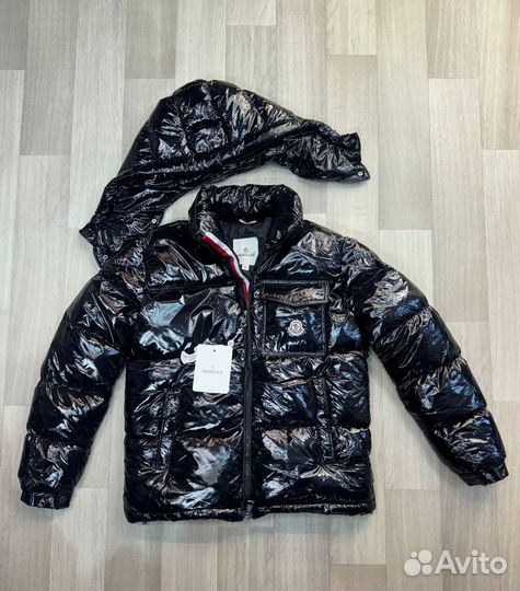 Куртка пуховик moncler maya глянцевая