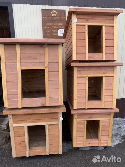 Будка для собаки. средняя люкс