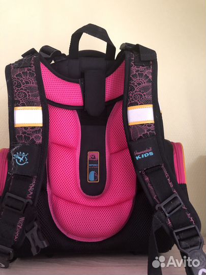 Hummingbird Рюкзак школьный д/девочки с мешком д/о