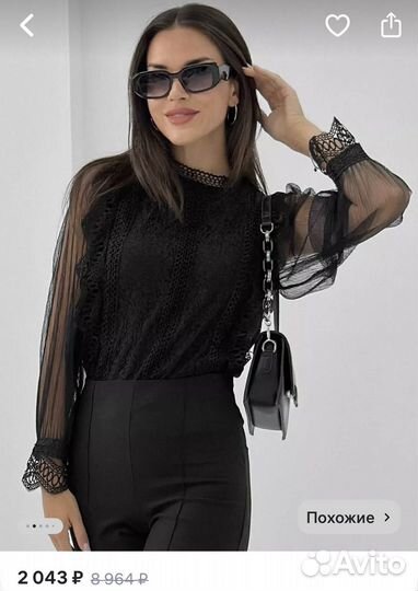 Блузка вечерняя