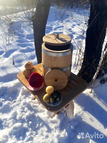 Кадка дубовая