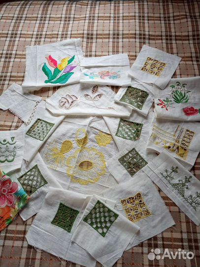 Образцы машинной вышивки