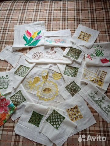 Образцы машинной вышивки