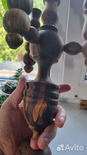 Подсвечник деревянный