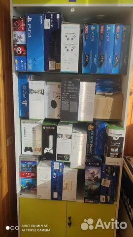 Коробки для консолей Xbox, ps2, 3,4, vita