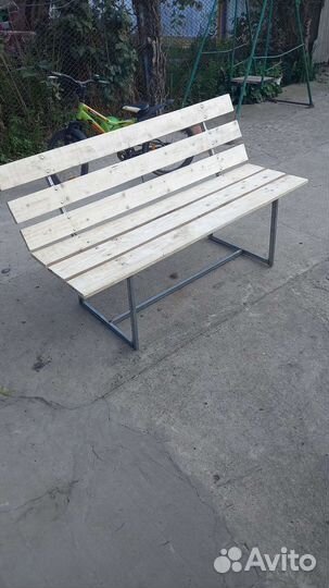 Скамейка лавочка садовая
