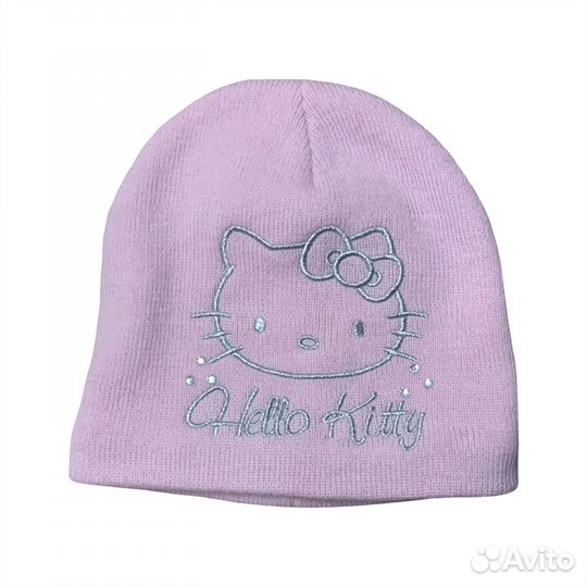 Шапка hello kitty y2k