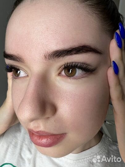 Наращивание ресниц модель