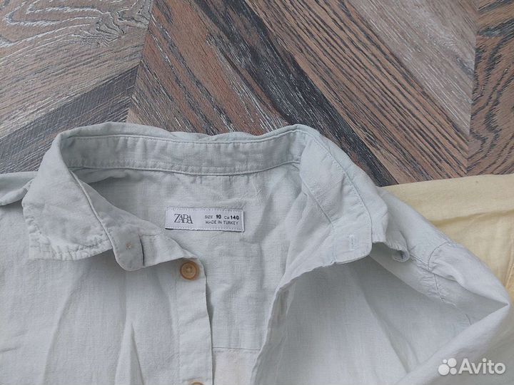 Рубашки zara для мальчика