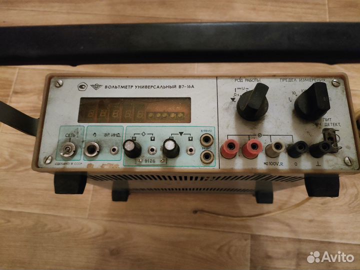 Вольтметр в7 16а
