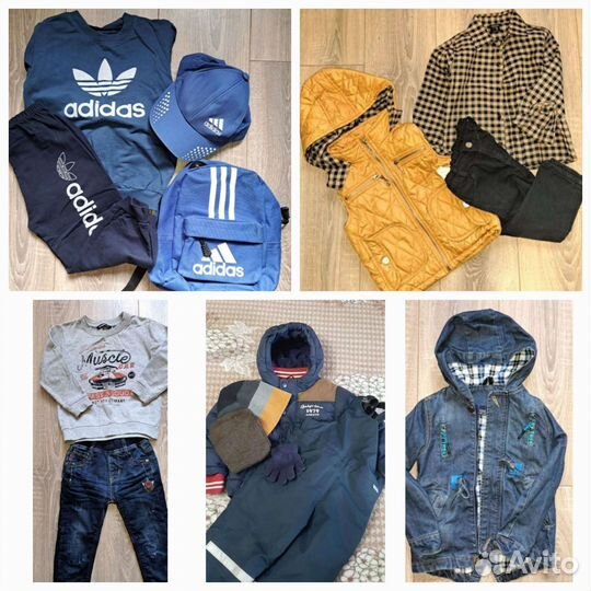 Вещи пакетом на мальчика 92см-98см