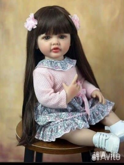 Кукла реборн силиконовая девочка