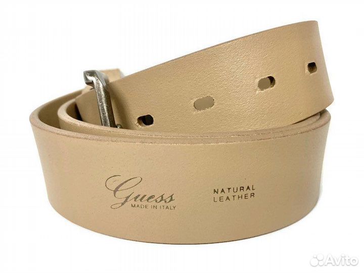 Ремень кожаный бренд Guess 1744