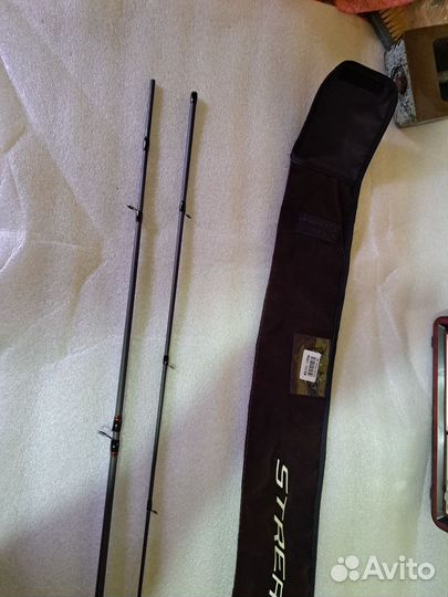 Кастинговый спиннинг с катушкой