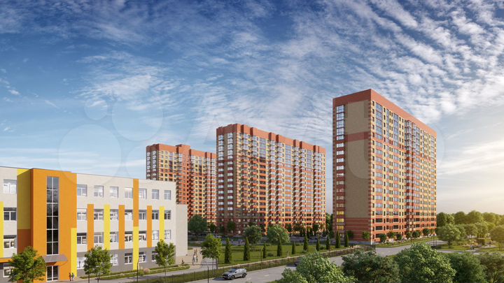 2-к. квартира, 34,6 м², 4/18 эт.