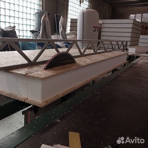 Сип SIP панели OSB. Размер 2500*1250*68 мм