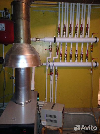 Монтаж систем отопления и водоснабжения