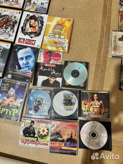 Диски фильмы, музыка, игры